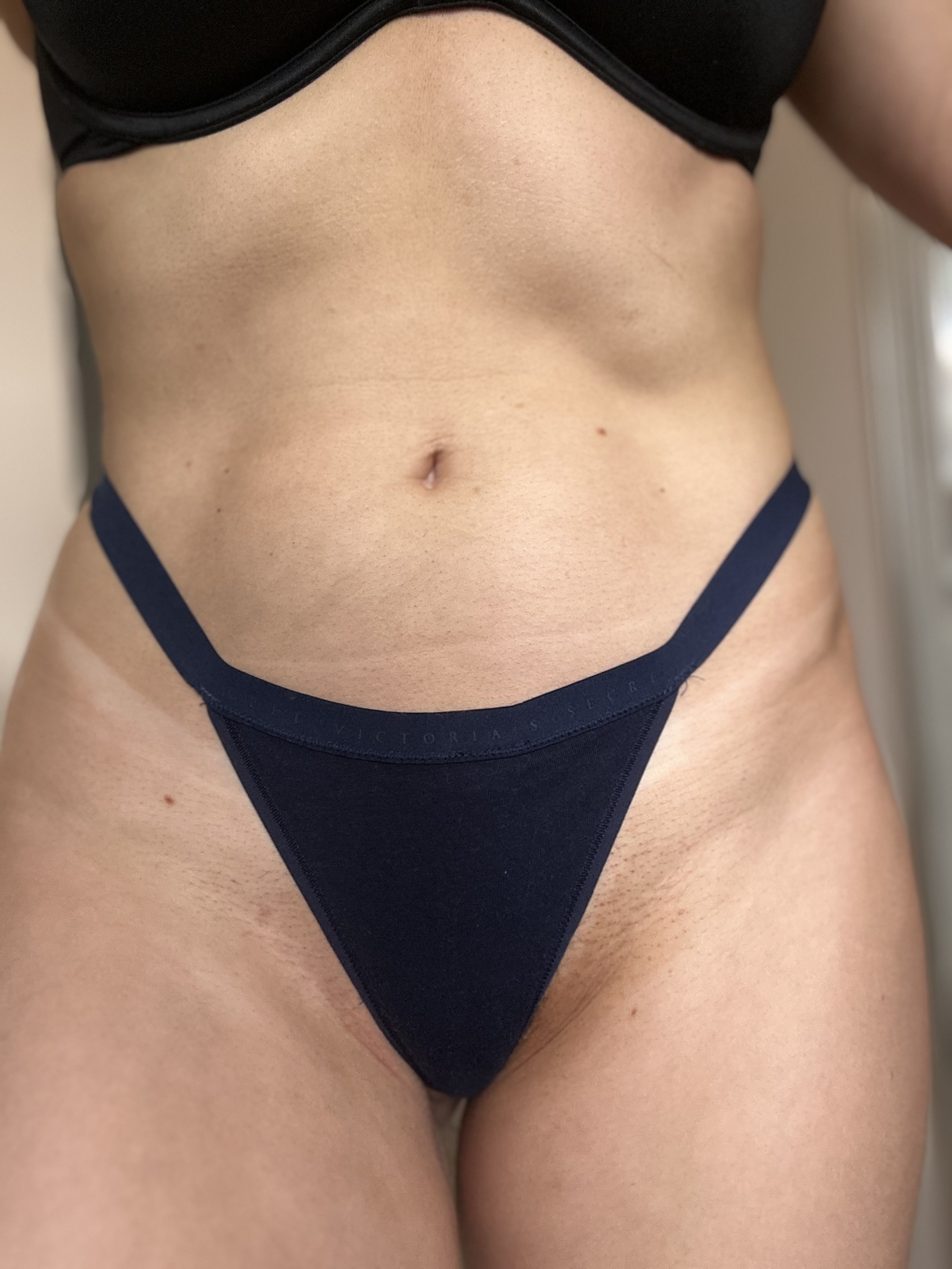 Blue Victoria Secret Thong